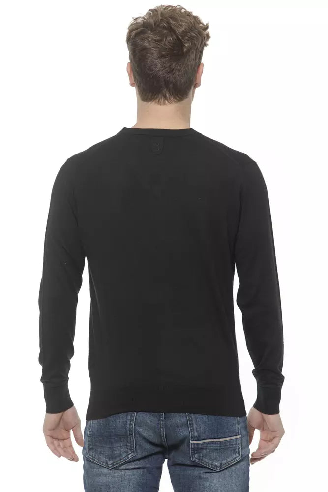 Billionaire Italian Couture Eleganter Herrenpullover aus Kaschmir mit V-Ausschnitt