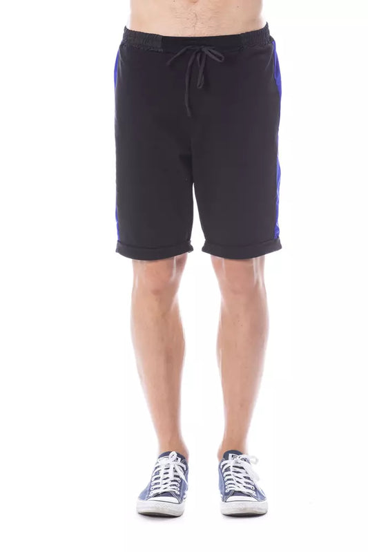 Verri Sleek Summer Black Shorts para sa Mga Lalaki