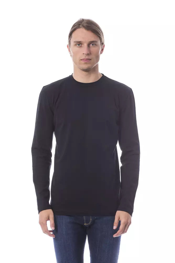 Verri Black Cotton Men T-Shirt