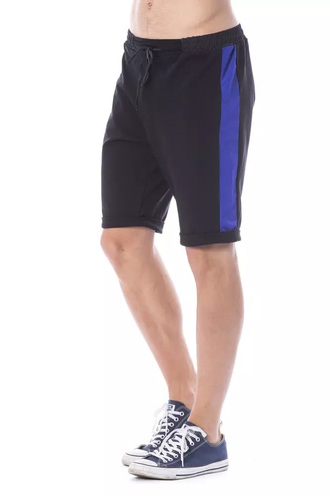 Verri Sleek Summer Black Shorts para sa Mga Lalaki