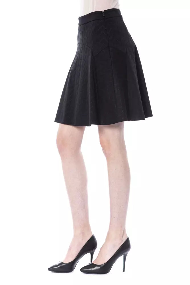 BYBLOS Chic Black Tube Mini Skirt para sa Sopistikadong Estilo