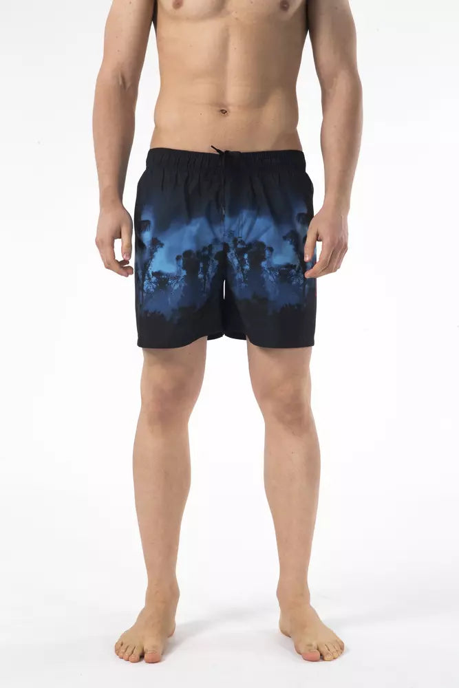 Just Cavalli Chic Badeshorts mit aufgesticktem Logo