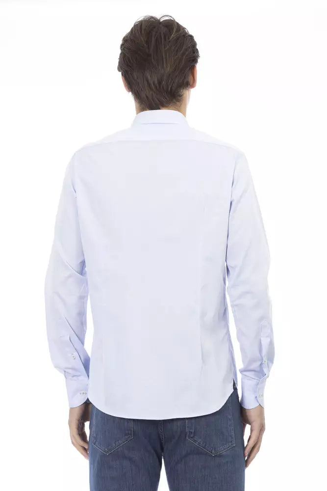 Baldinini Trend Sleek Slim Fit Hemd aus italienischer Baumwolle