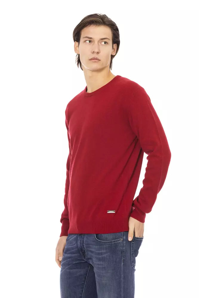 Baldinini Trend Eleganter Pullover mit Rundhalsausschnitt und Monogramm