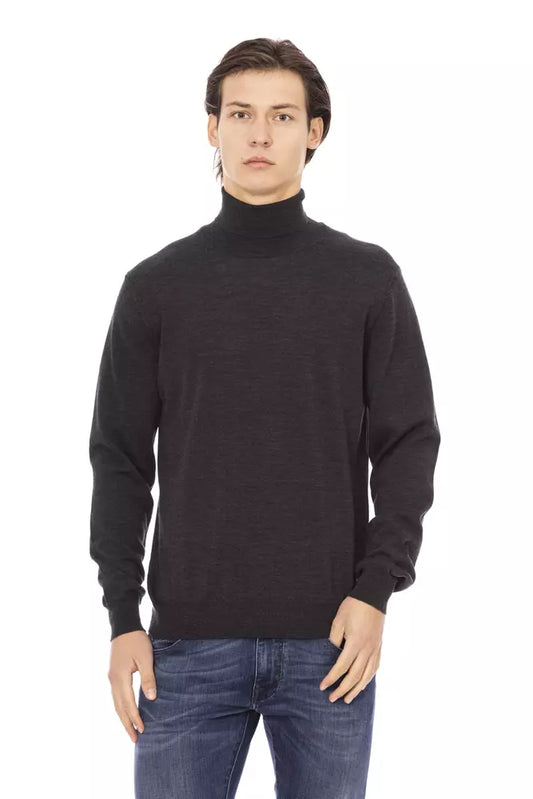 Baldinini Trend Eleganter Rollkragenpullover mit Monogramm