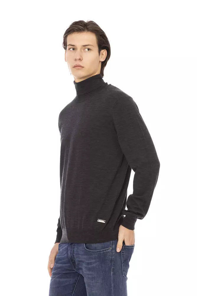 Baldinini Trend Eleganter Rollkragenpullover mit Monogramm