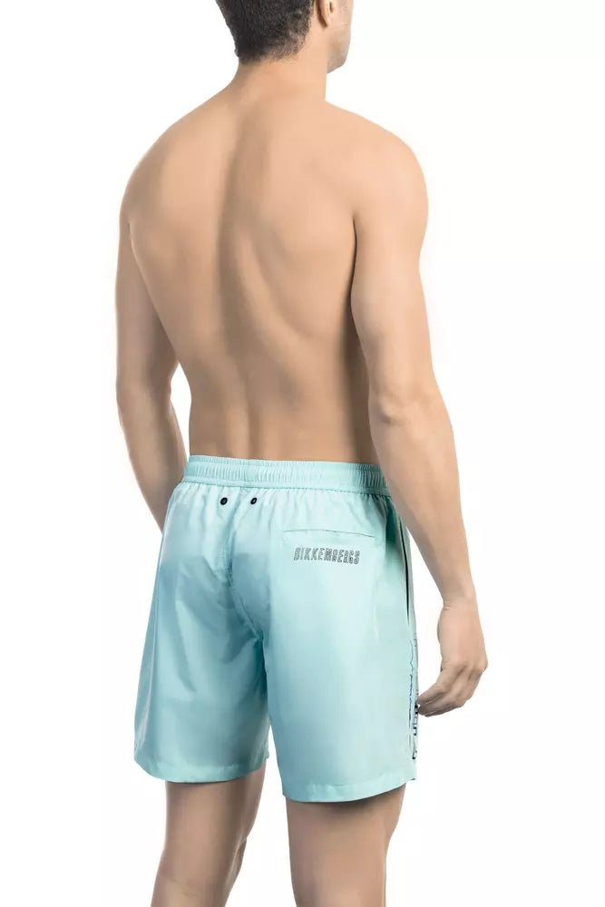 Bikkembergs elegante Degradé-Badeshorts mit Taschen