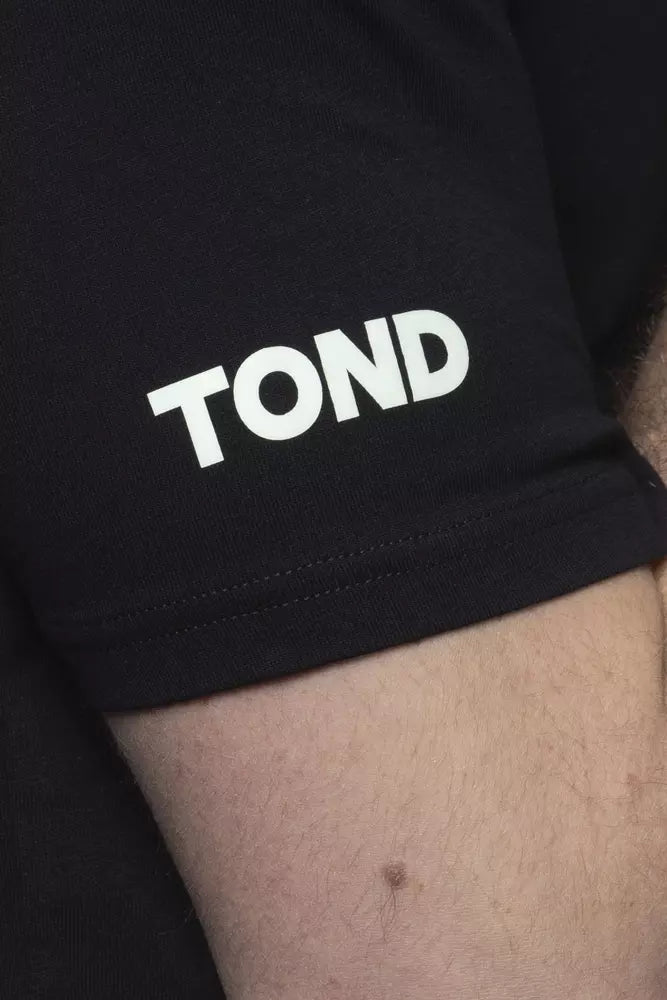 Tond Übergroßes, kurzärmliges, leuchtendes T-Shirt