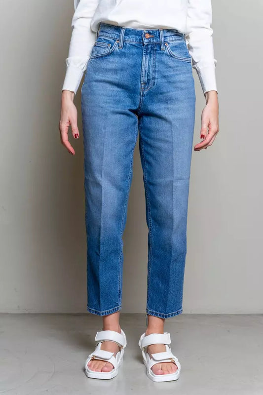 Don The Fuller Blue Cotton Jeans at Pant