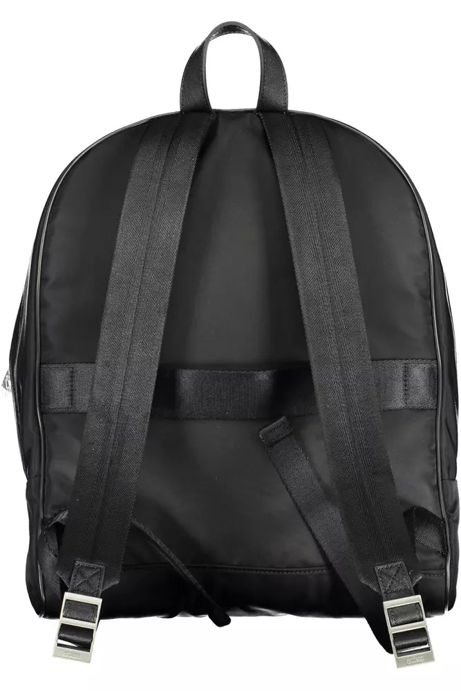 Guess Jeans Black Polyamide Men Backpack