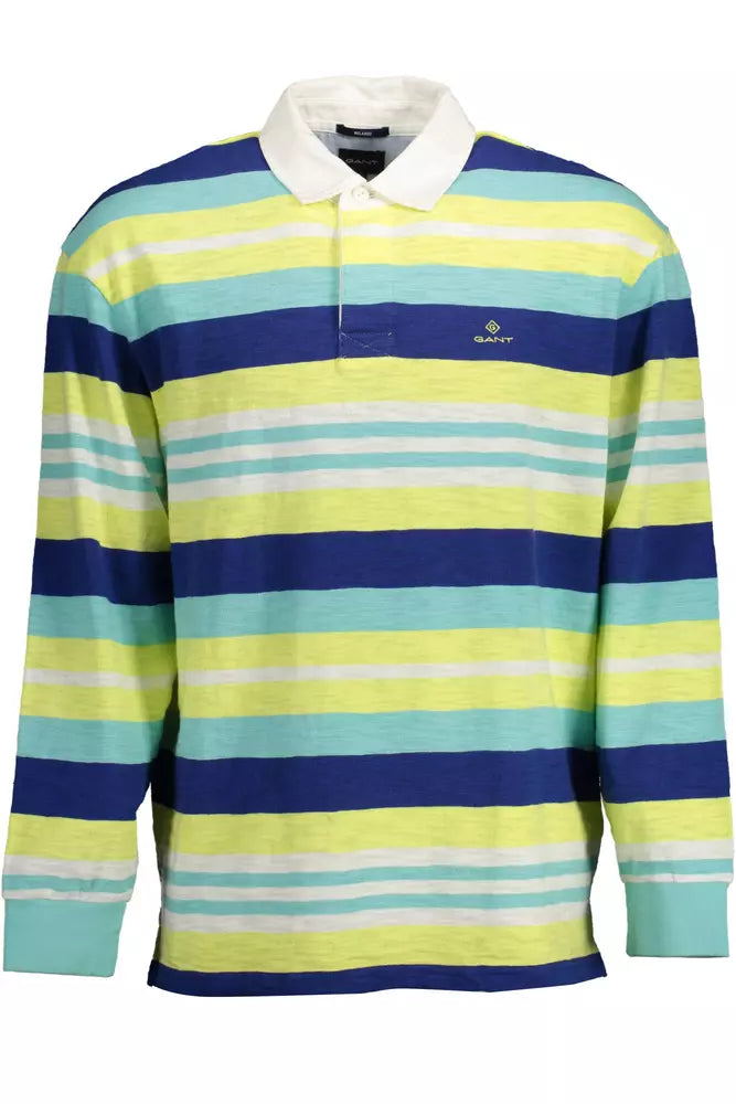 Gant Yellow Cotton Men Polo Shirt