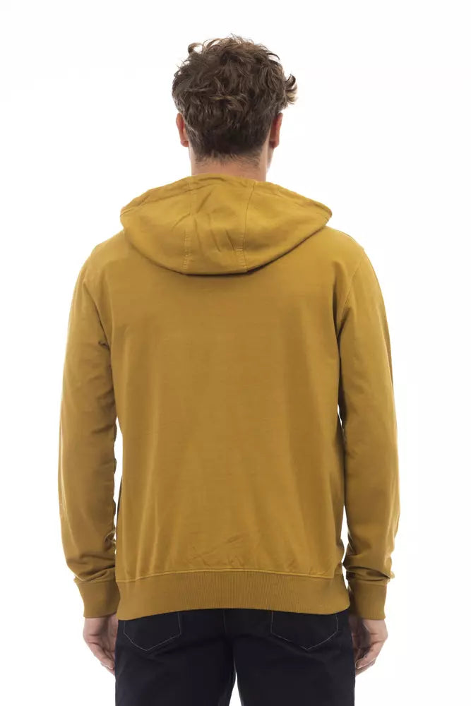 Alpha Studio Elegantes Kapuzen-Sweatshirt mit Reißverschluss