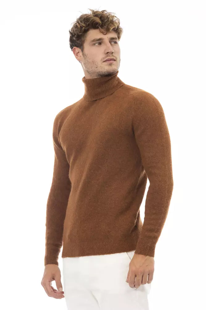 Alpha Studio Rollkragenpullover aus Alpaka-Mischung – gemütliche, klassische Eleganz