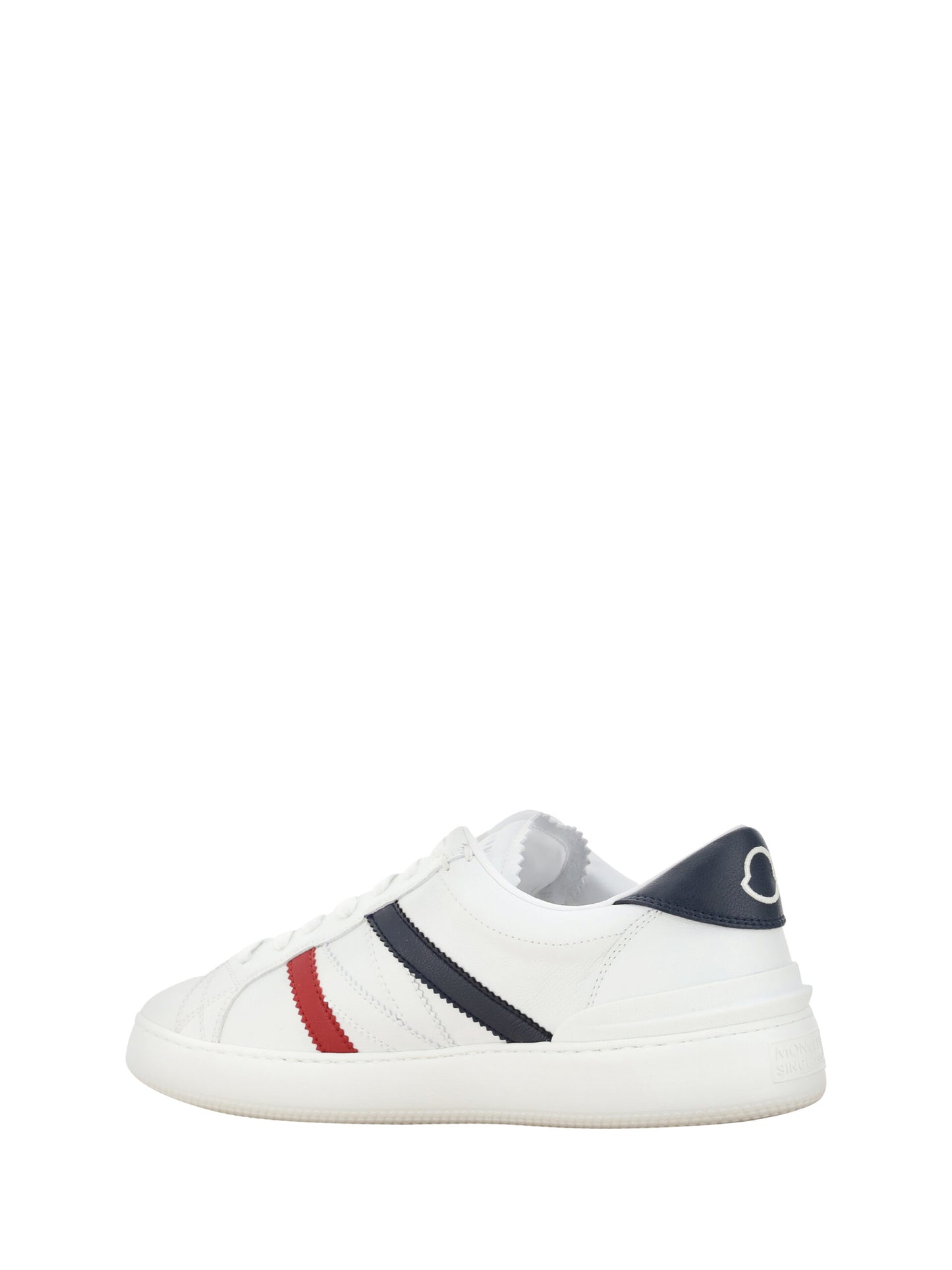 Moncler Weiße Monaco M Low-Top-Sneaker