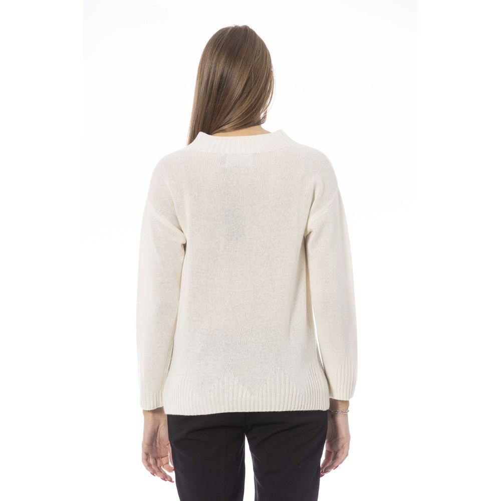 Baldinini Trend Baldinini Trend Chic Pullover mit Volcano-Ausschnitt