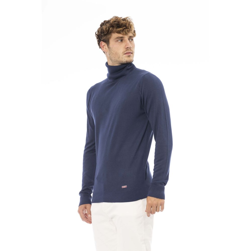 Baldinini Trend Baldinini Trend Blauer Rollkragenpullover