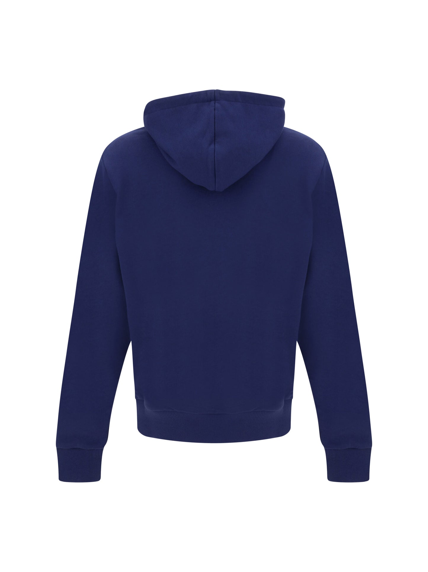 Blaues Balmain-Kapuzenpullover aus Baumwolle