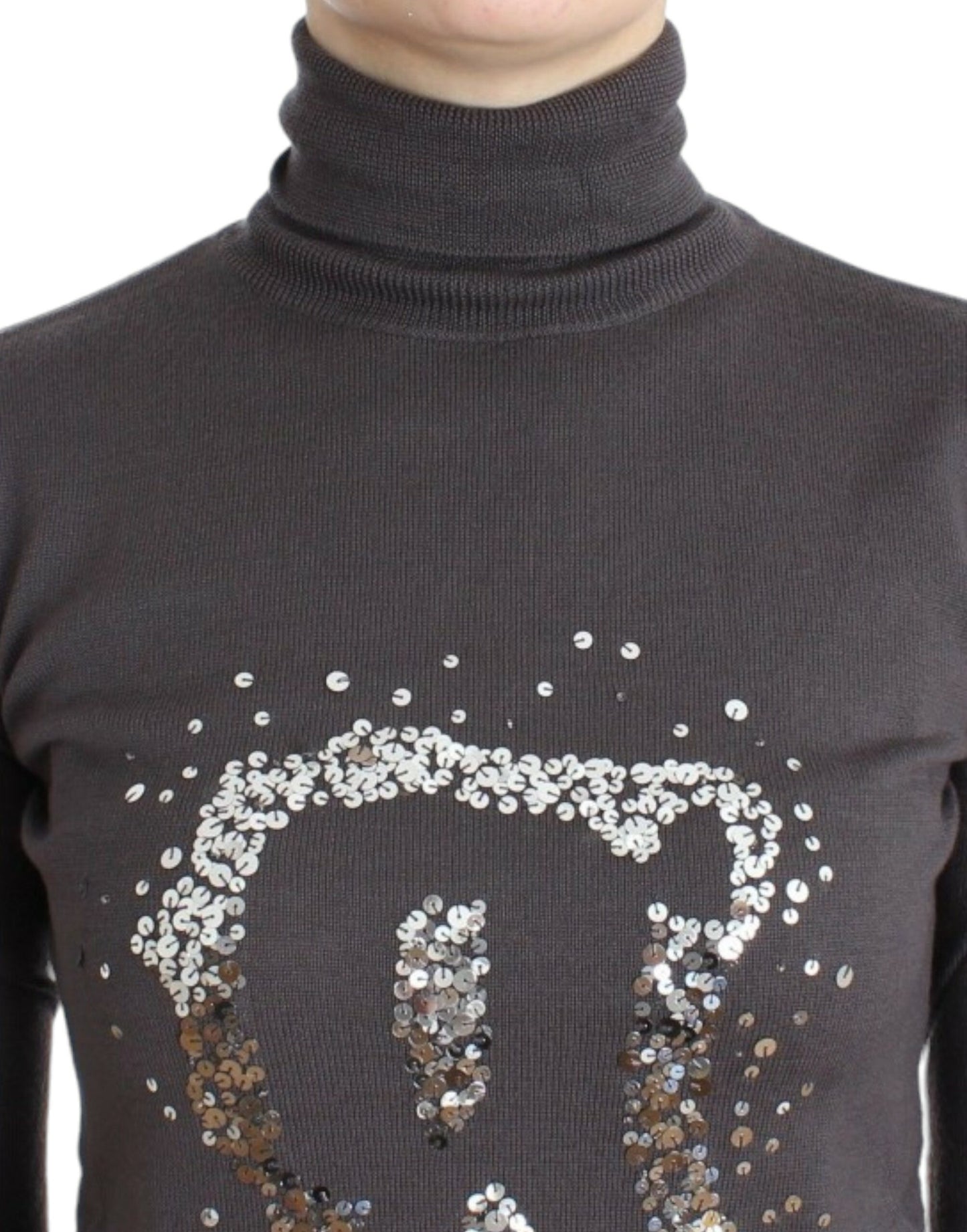 John Galliano Brauner Rollkragenpullover aus Baumwolle