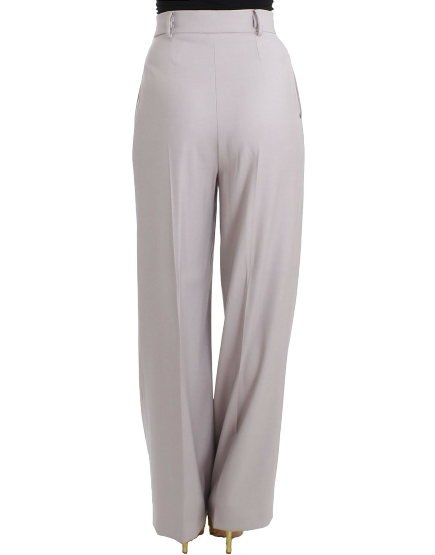 Cavalli Graue Hose mit hoher Taille