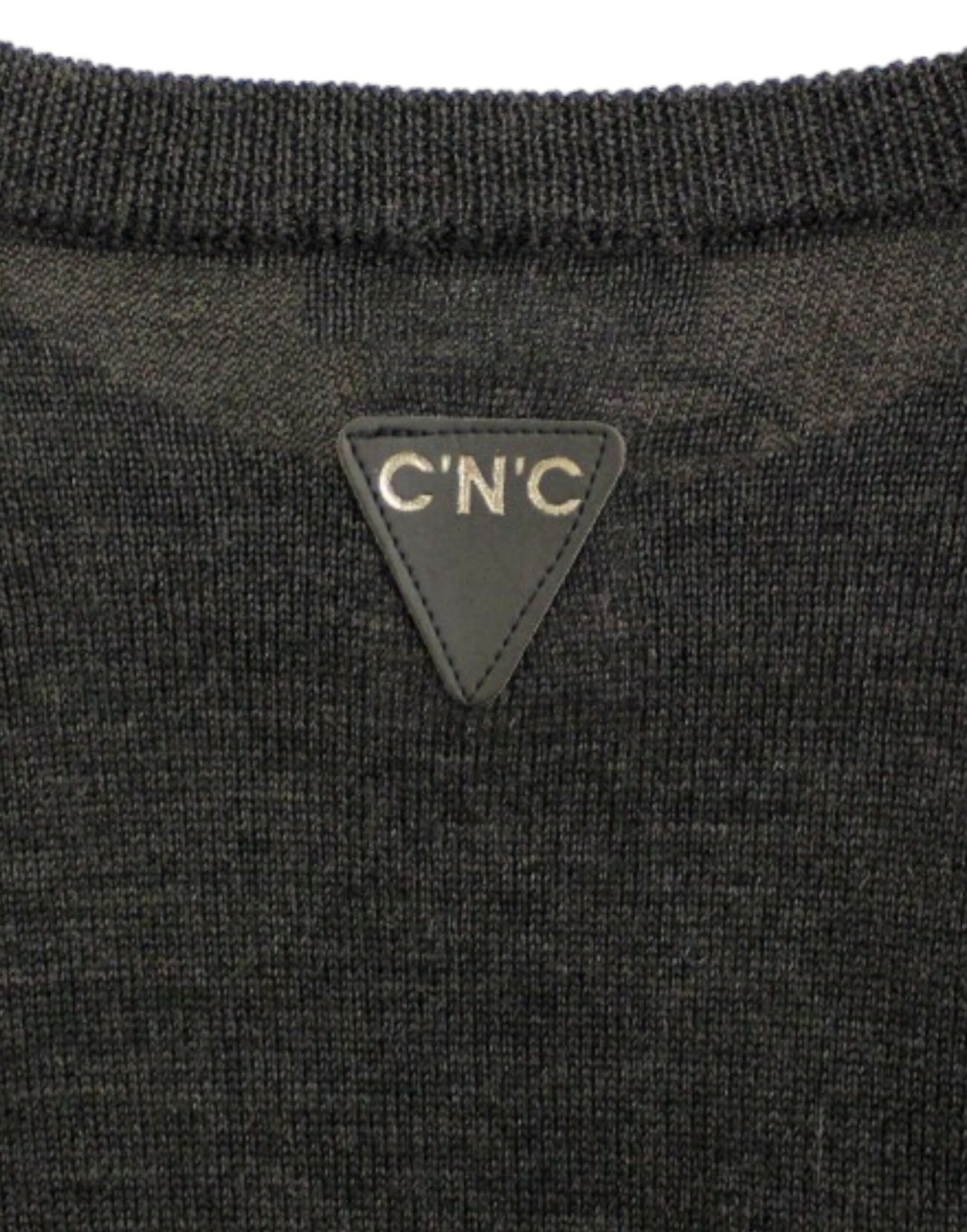 Costume National Grey crewneck pullover sweater