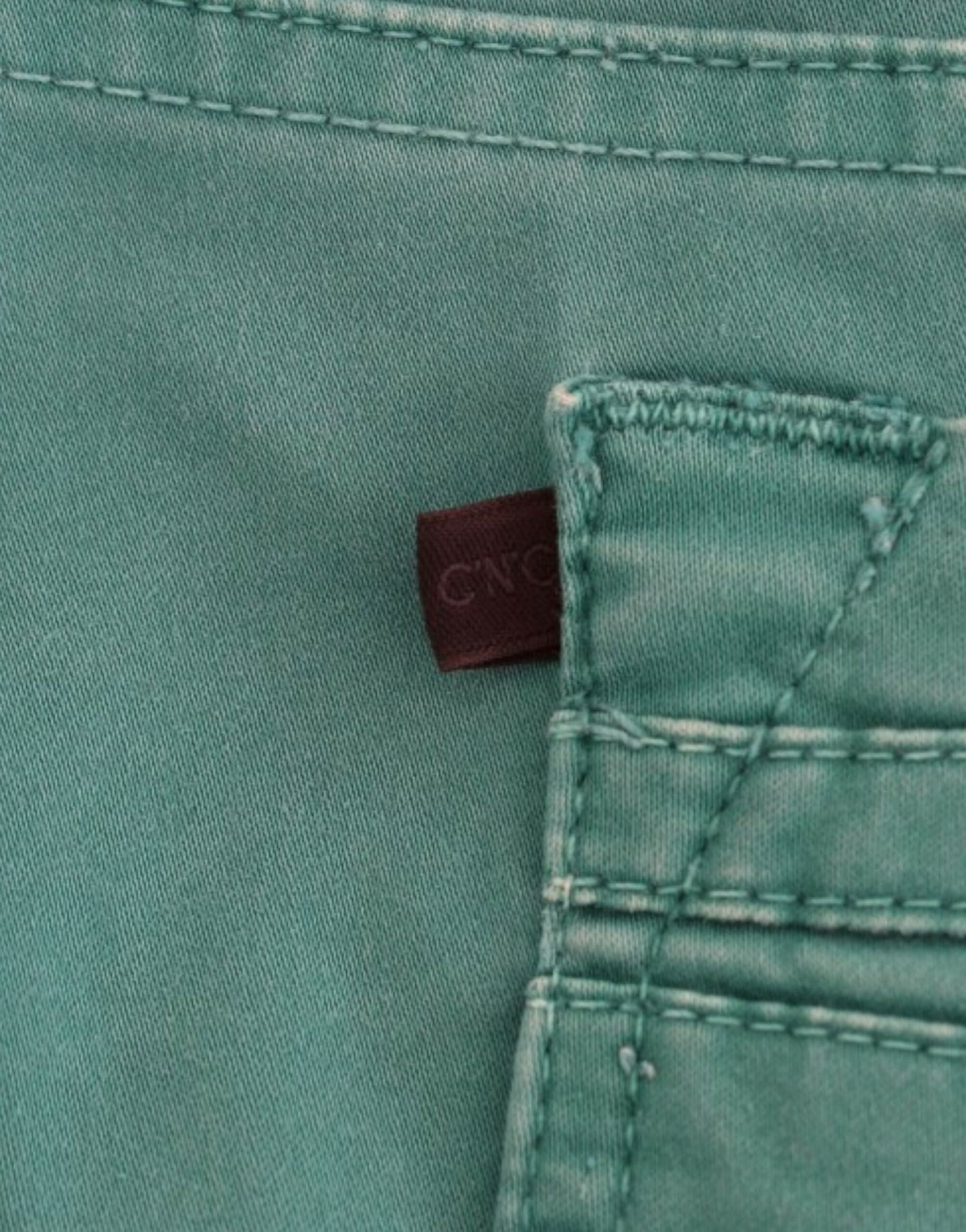 Grüne Jeans mit geradem Bein von Costume National