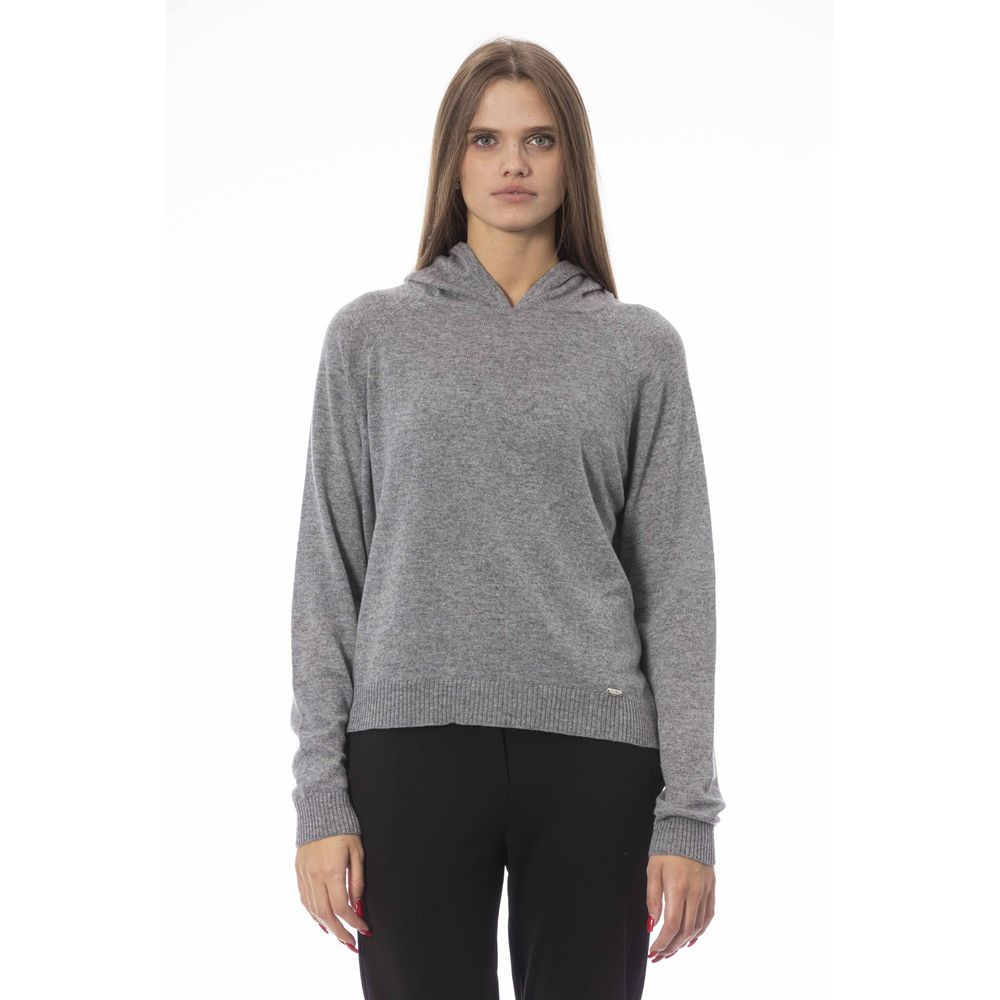 Baldinini Trend Chic Kapuzenpullover aus kuscheliger Kaschmirmischung