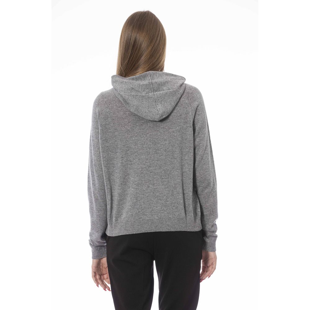 Baldinini Trend Chic Kapuzenpullover aus kuscheliger Kaschmirmischung