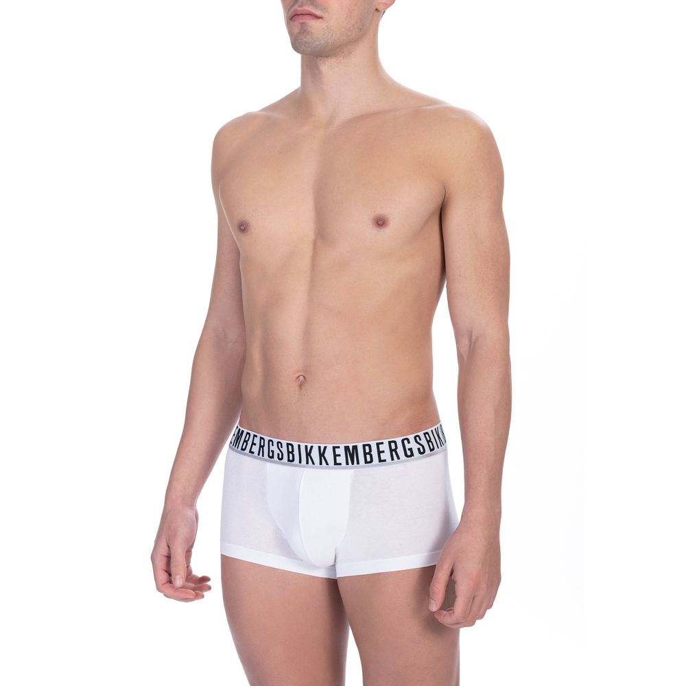 Bikkembergs Bikkembergs Boxershorts Duo aus weißer Baumwolle