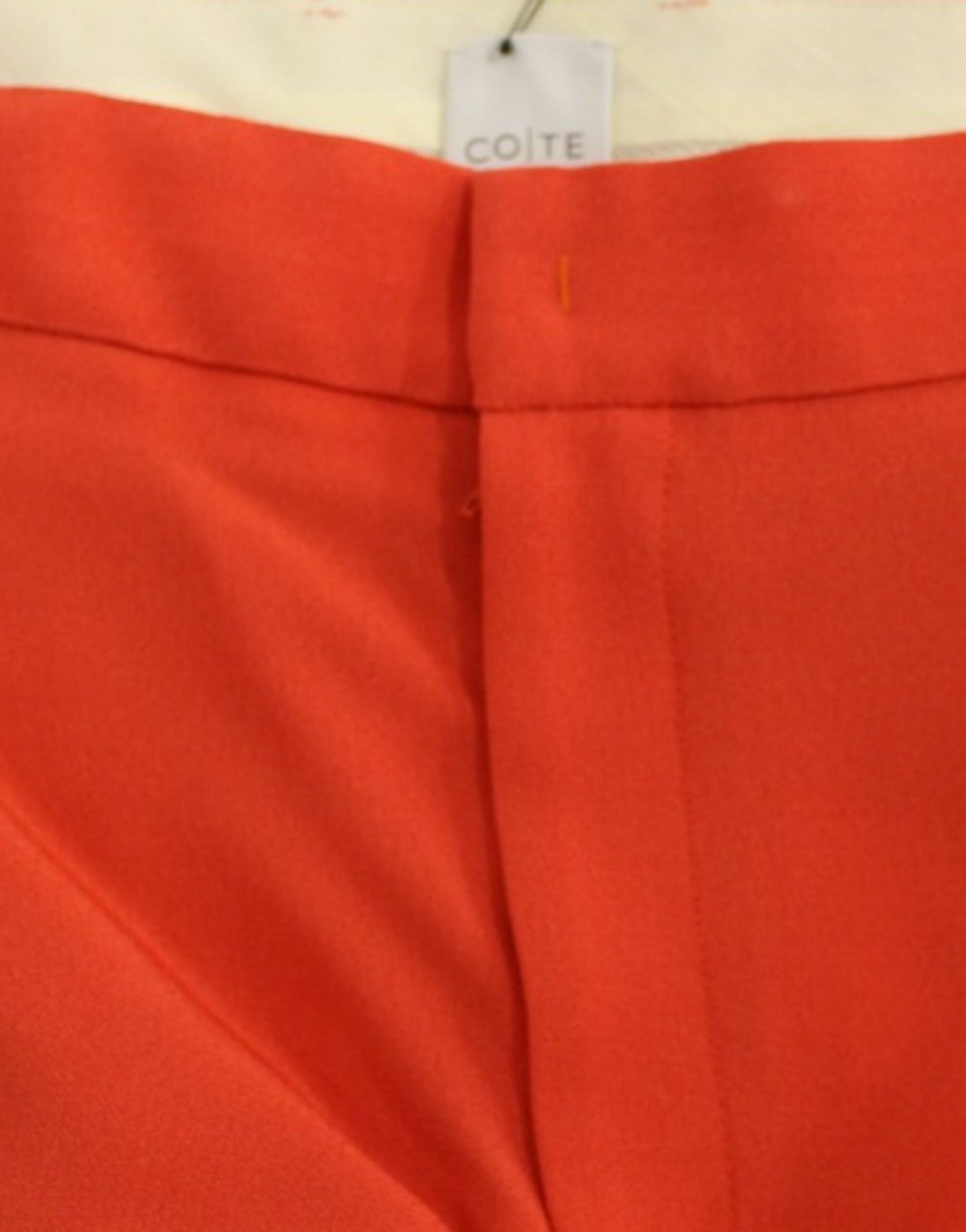 CO|TE Orange na boyfriend na stretch pants