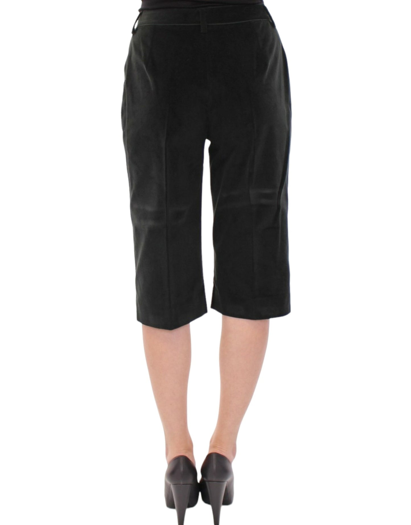 Dolce &amp; Gabbana Black cotton shorts na pantalon