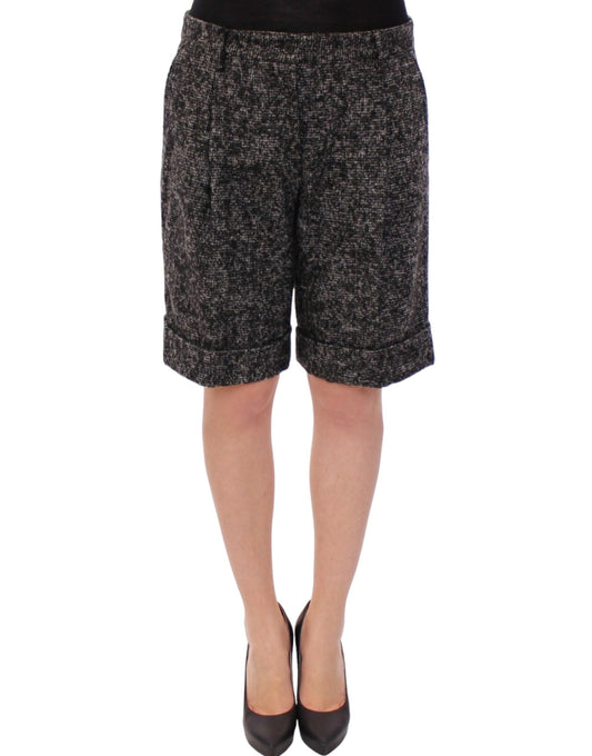 Dolce &amp; Gabbana Gray wool shorts na pantalon