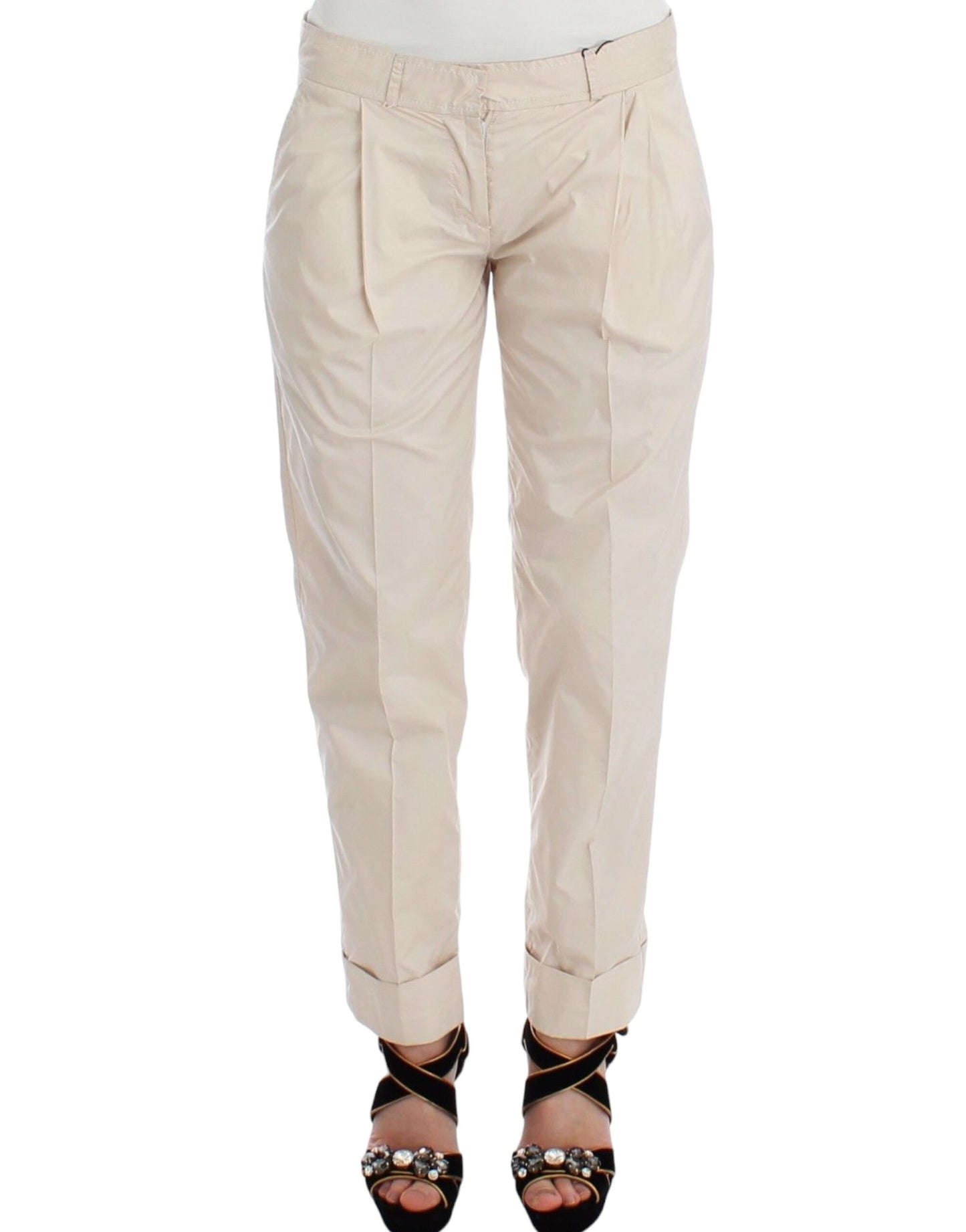 Ermanno Scervino Beige Chinos, Freizeithosen, Khakis