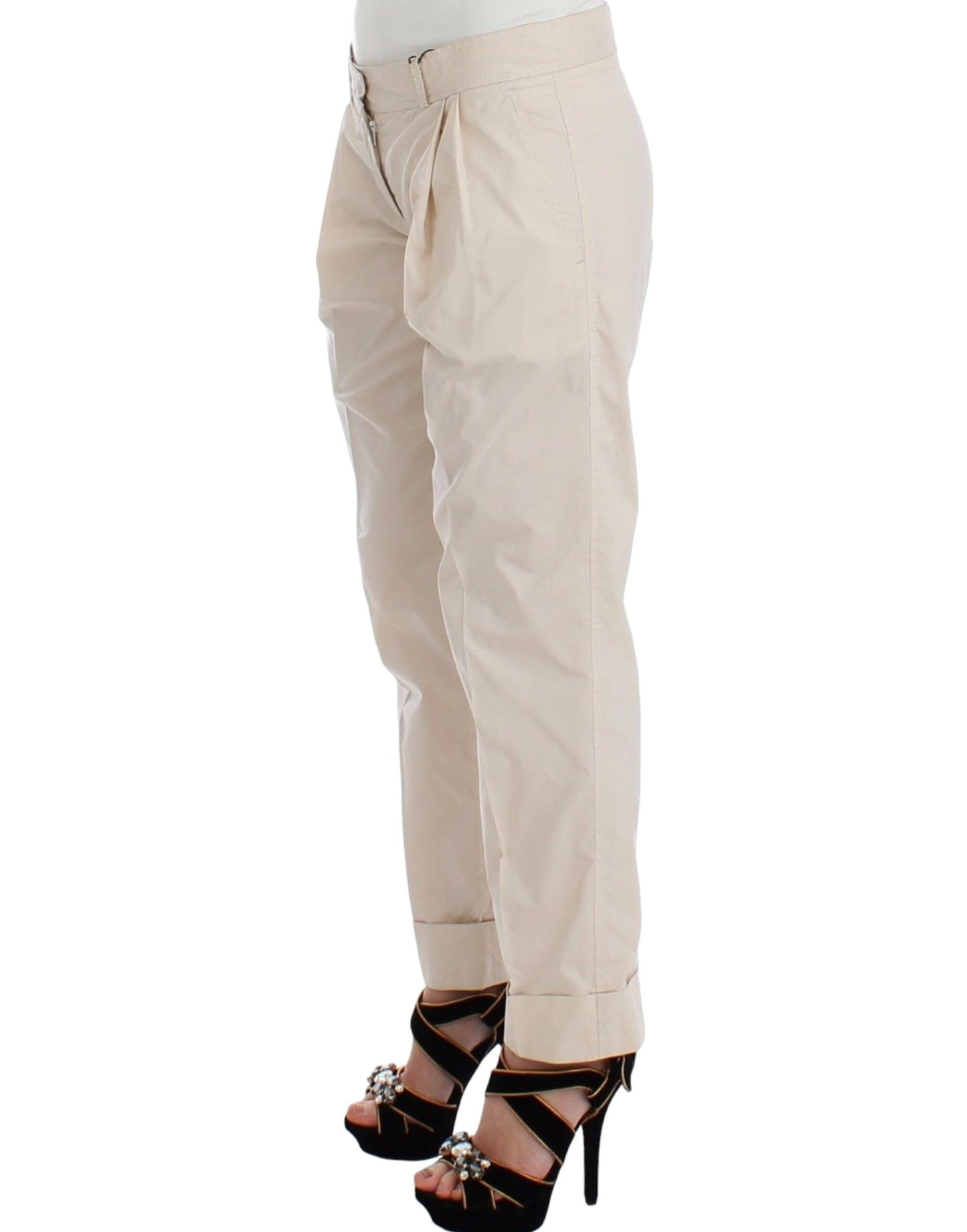 Ermanno Scervino Beige Chinos, Freizeithosen, Khakis