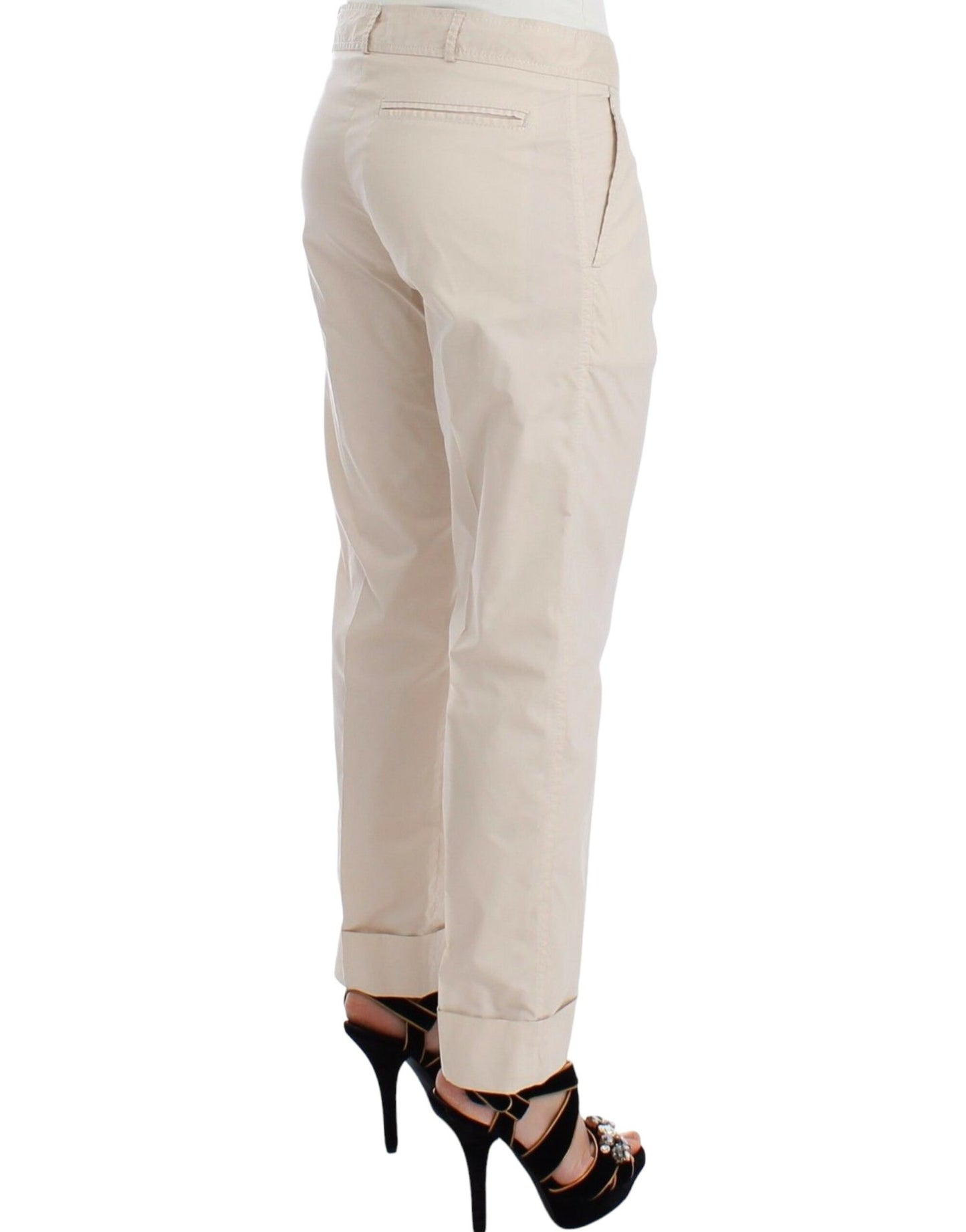 Ermanno Scervino Beige Chinos, Freizeithosen, Khakis