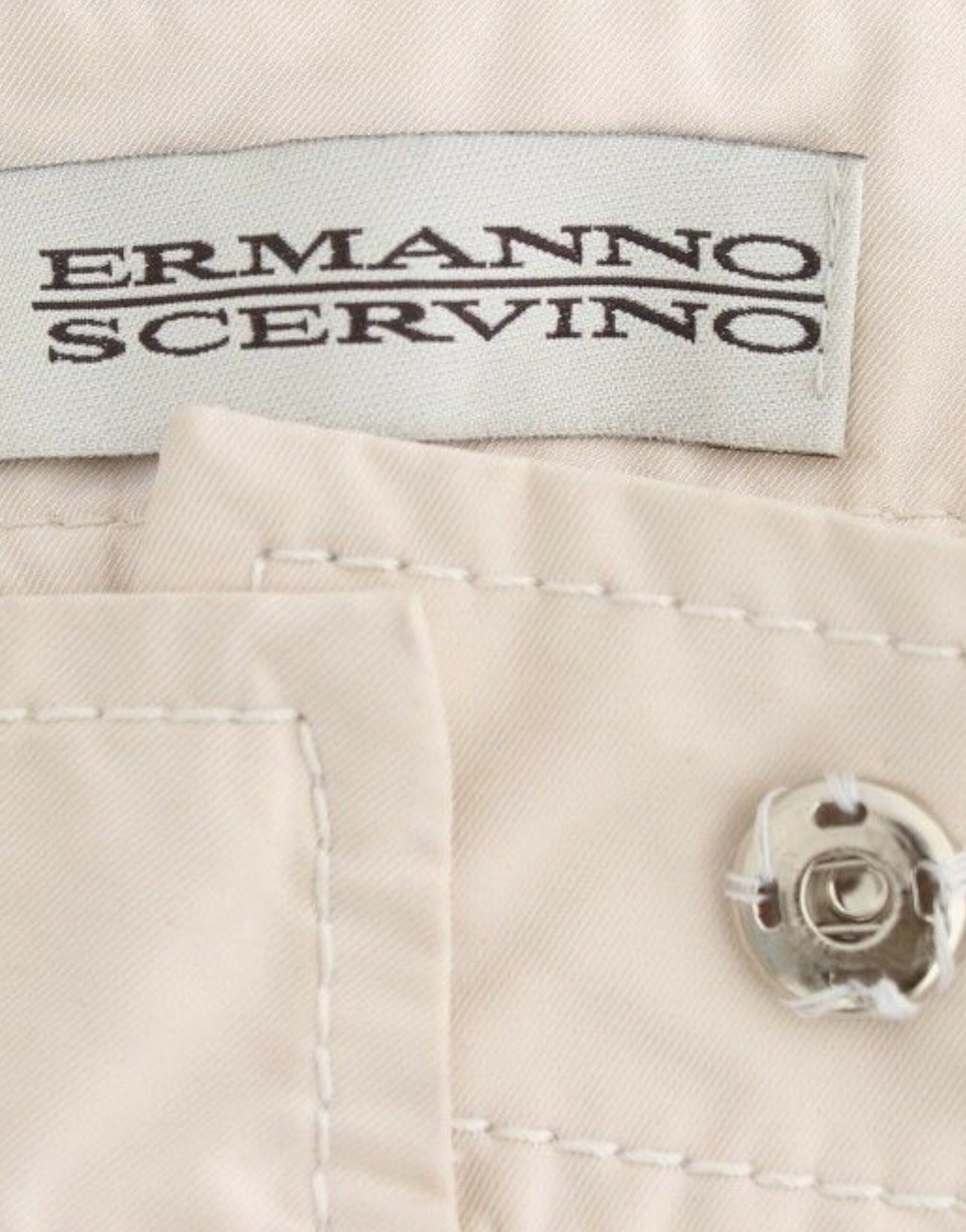 Ermanno Scervino Beige Chinos, Freizeithosen, Khakis