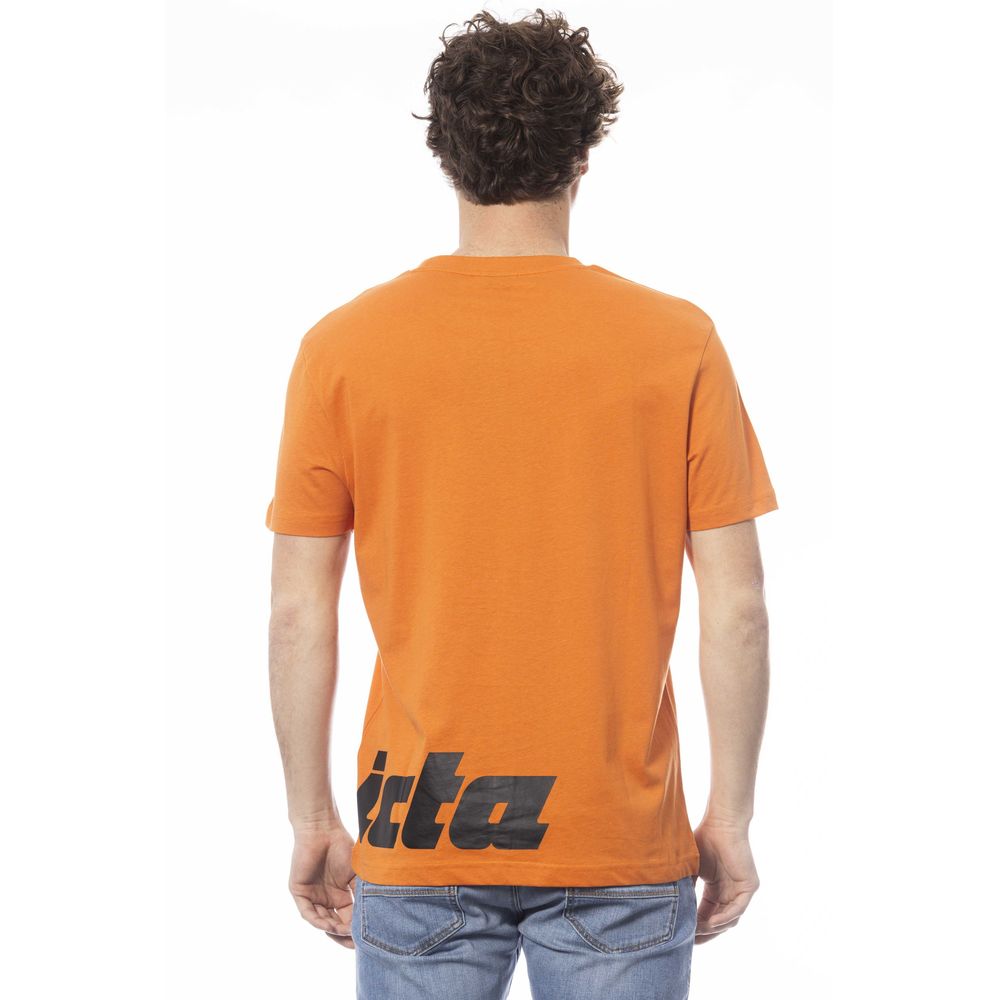 Invicta Orange Cotton Men T-Shirt