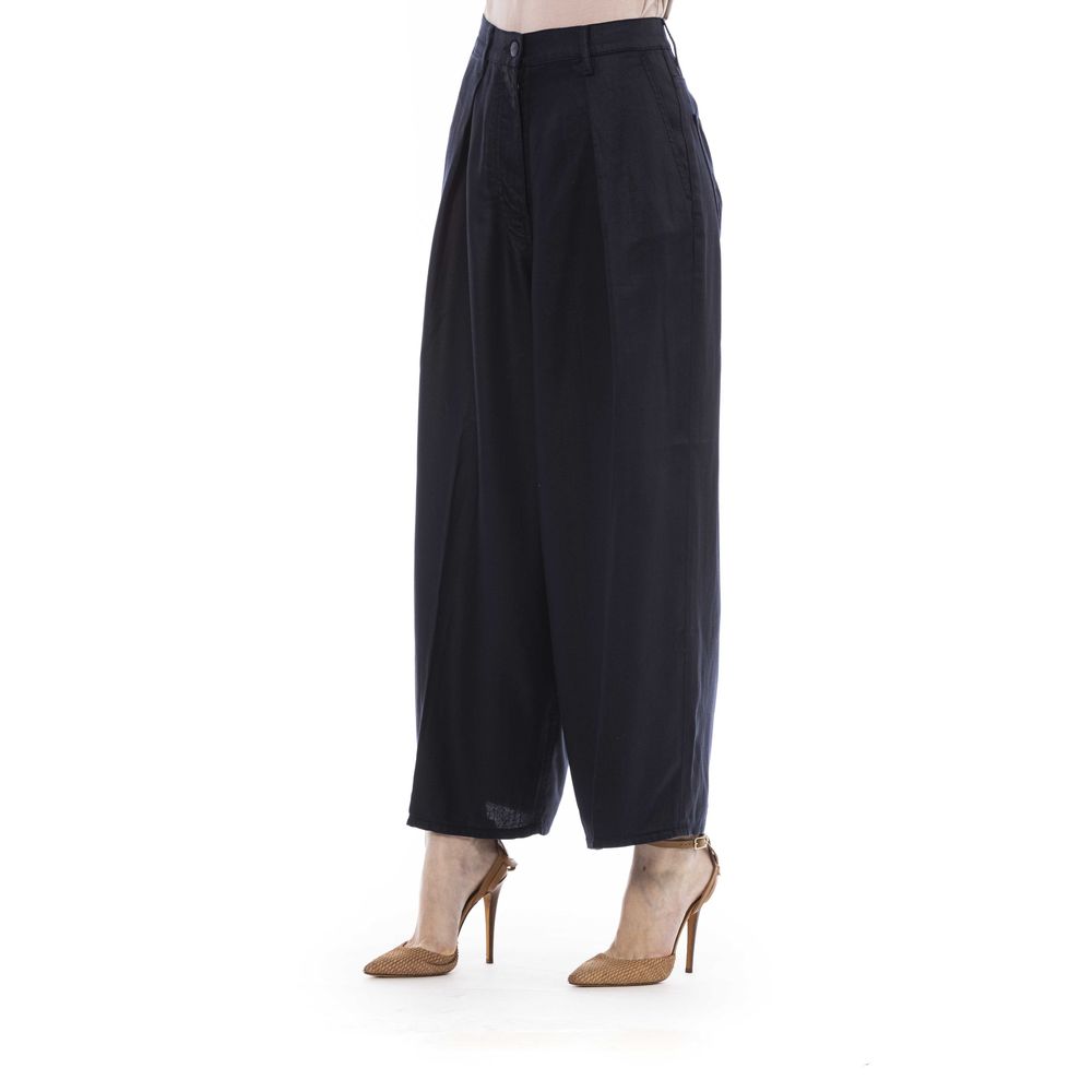 Jacob Cohen Black Cotton Women Pant