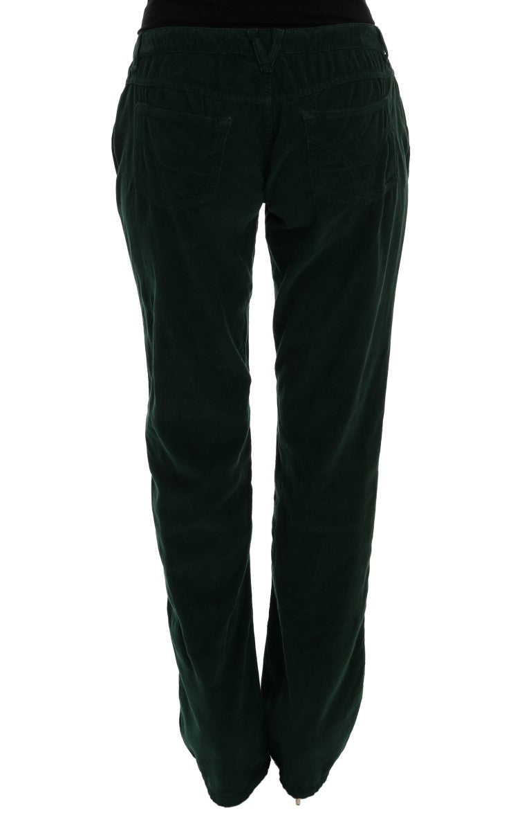 Dolce &amp; Gabbana Green Cotton Corduroys Jeans