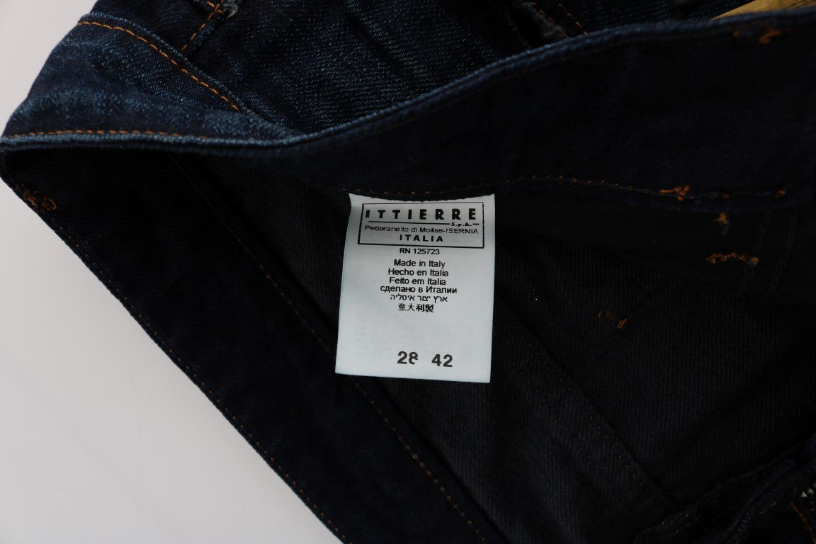 Blaue Jeans aus Baumwoll-Denim von Costume National mit normaler Passform