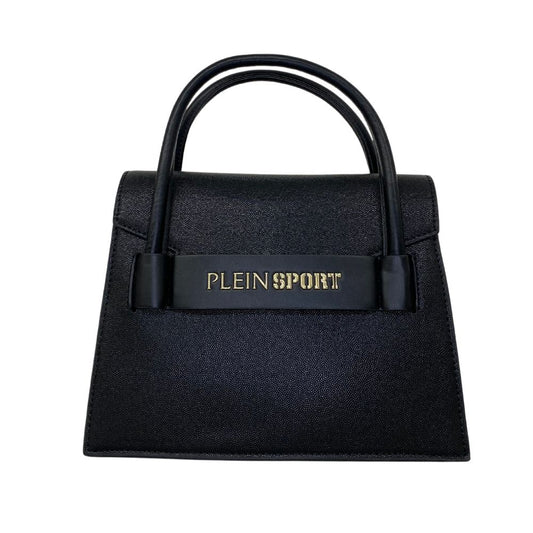 Plein Sport Handtasche aus schwarzem Polyethylen