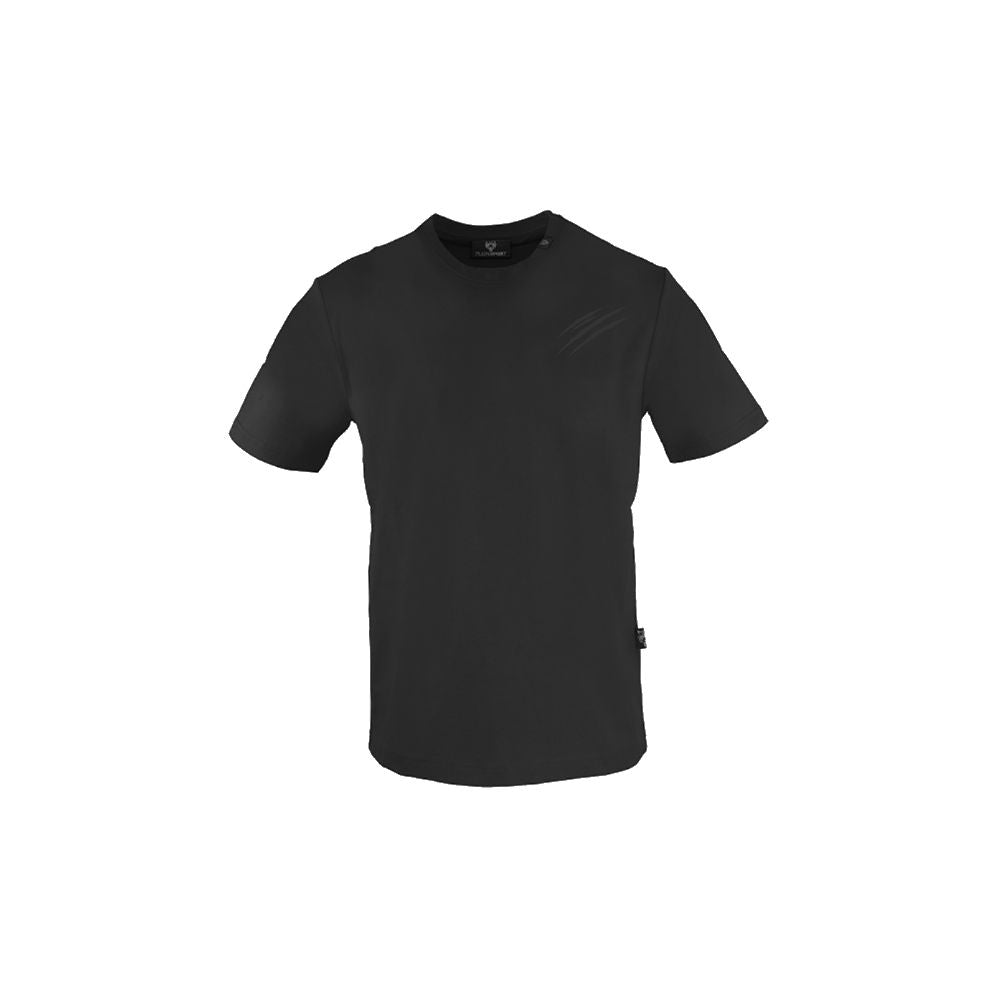 Plein Sport schwarzes Baumwoll-T-Shirt