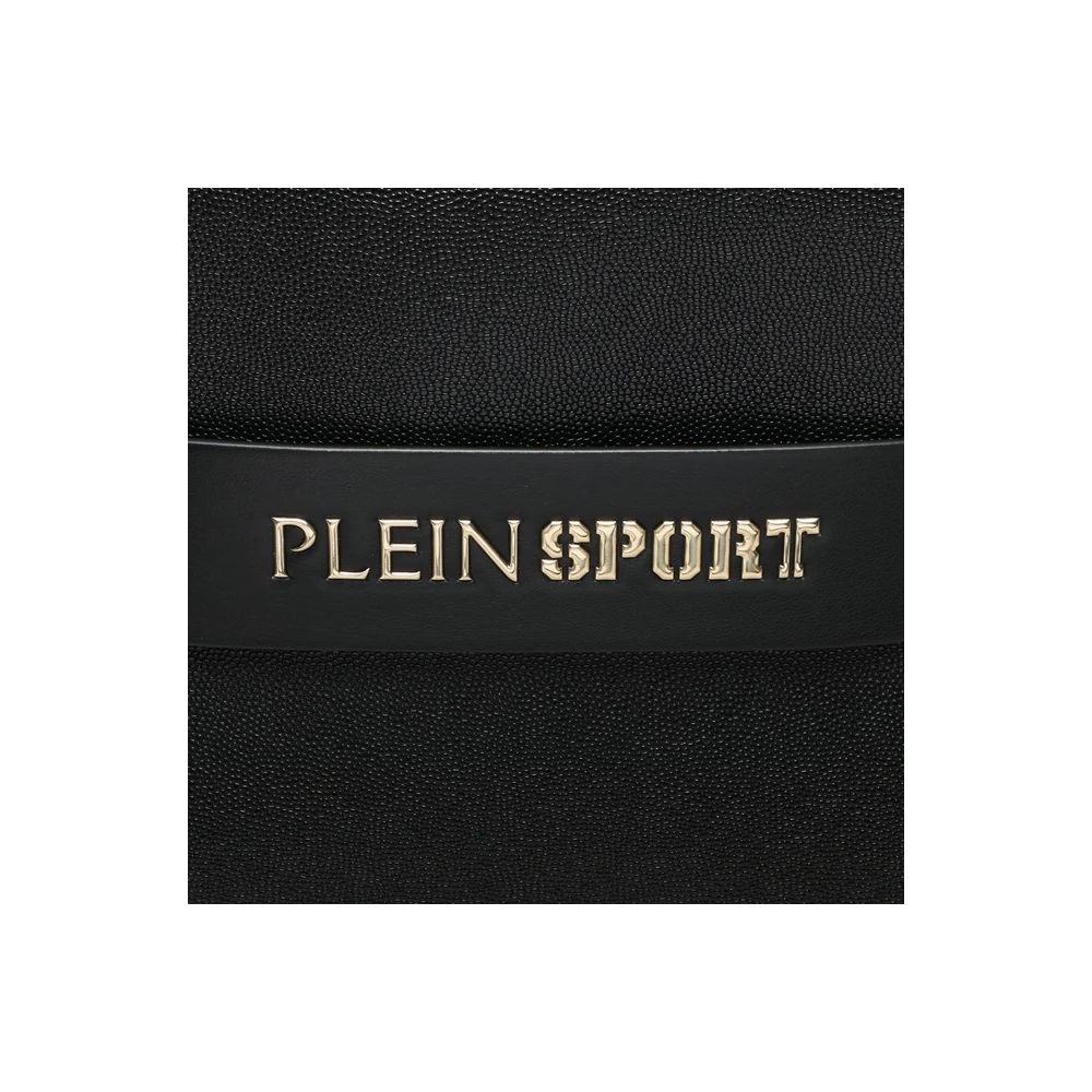 Plein Sport Handtasche aus schwarzem Polyethylen