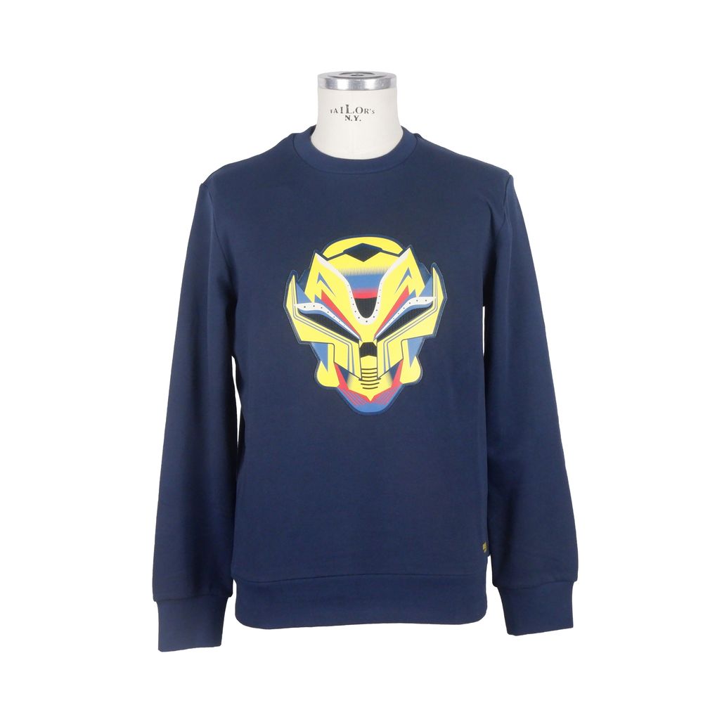 Blauer Baumwollpullover von Bikkembergs