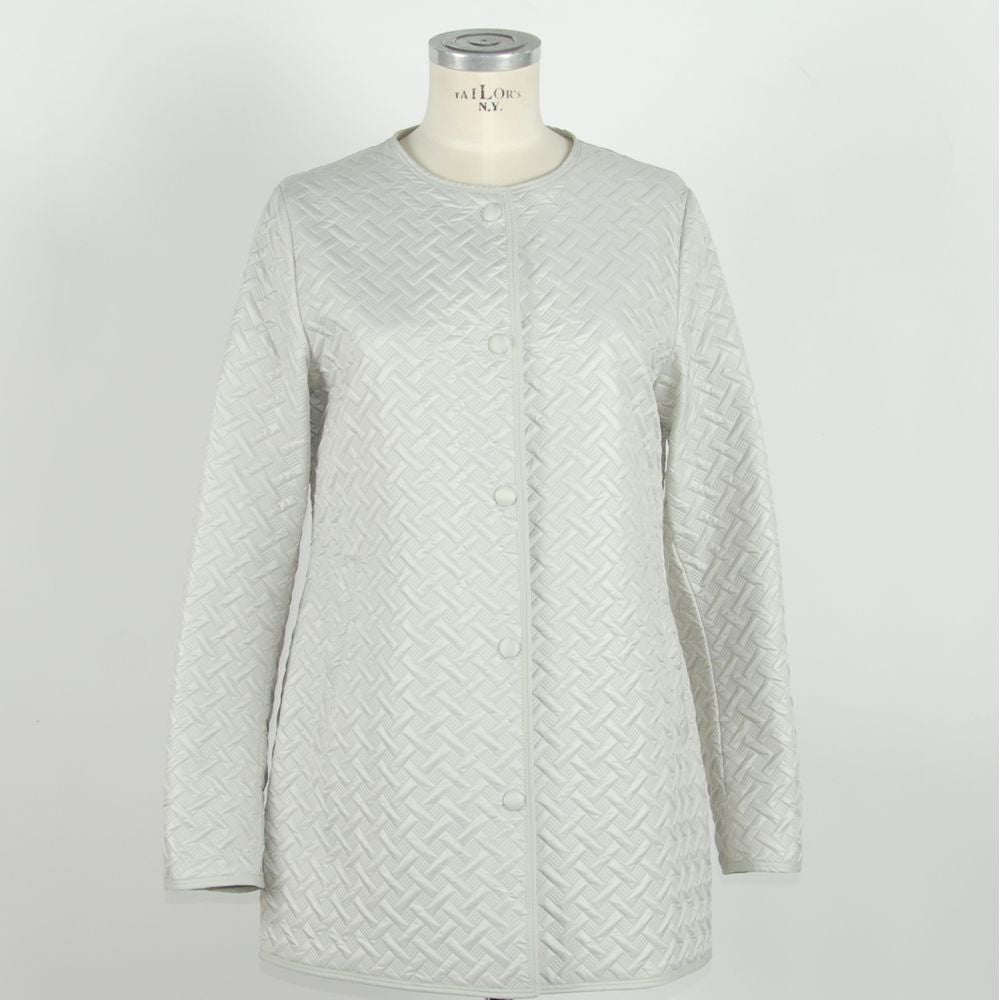 Emilio Romanelli White Polyester Jackets at Coat