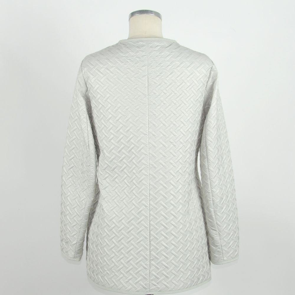 Emilio Romanelli White Polyester Jackets at Coat