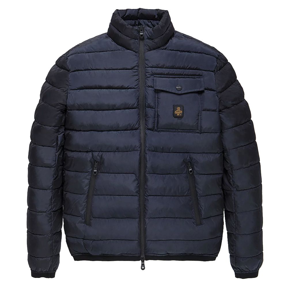 Refrigiwear Blue Nylon Men Jacket