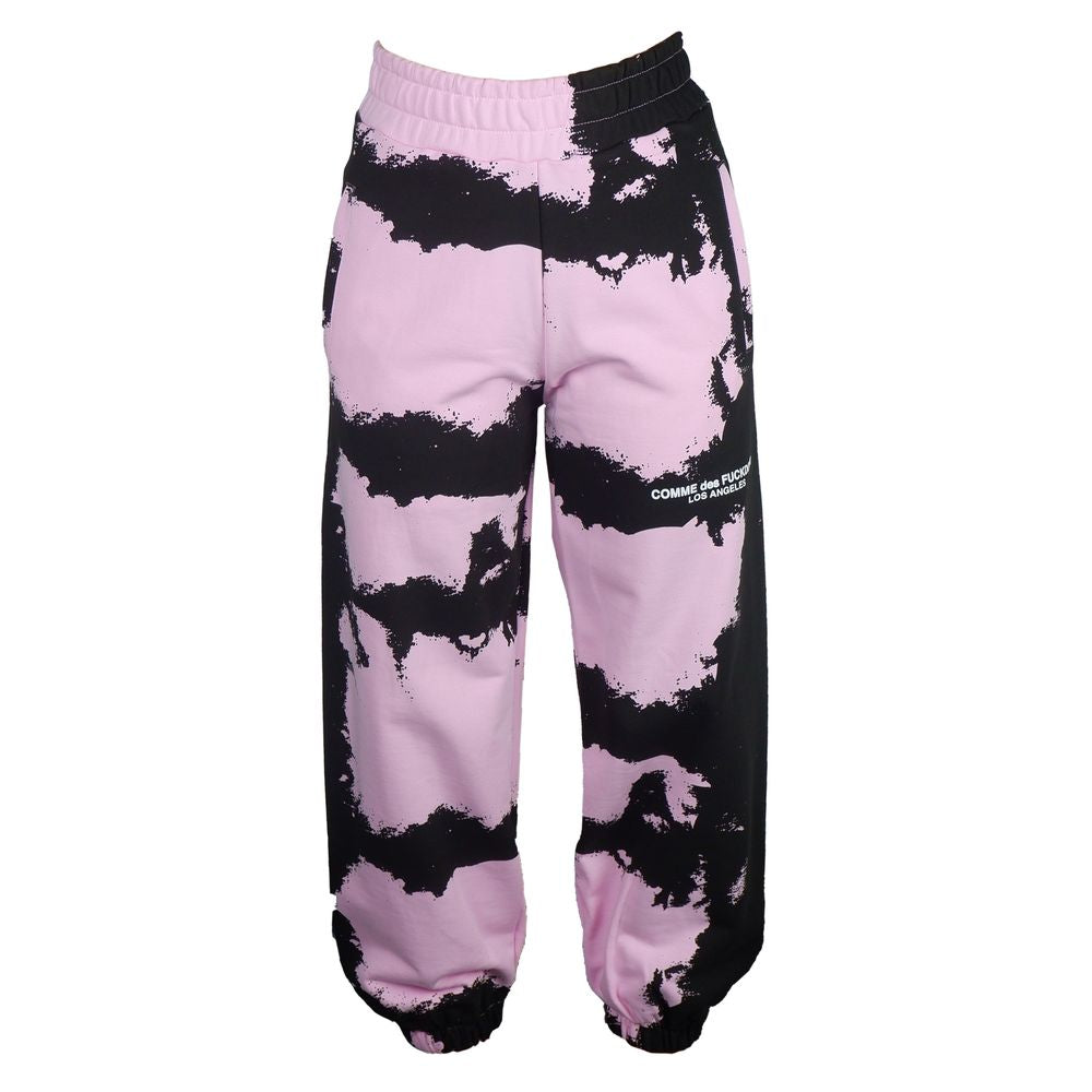 Comme Des Fuckdown Pink Cotton Jeans at Pant