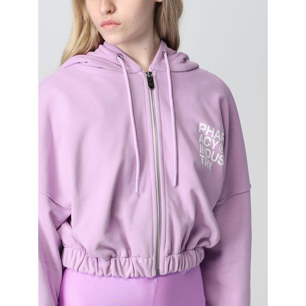 Industriya ng Botika Purple Cotton Sweater