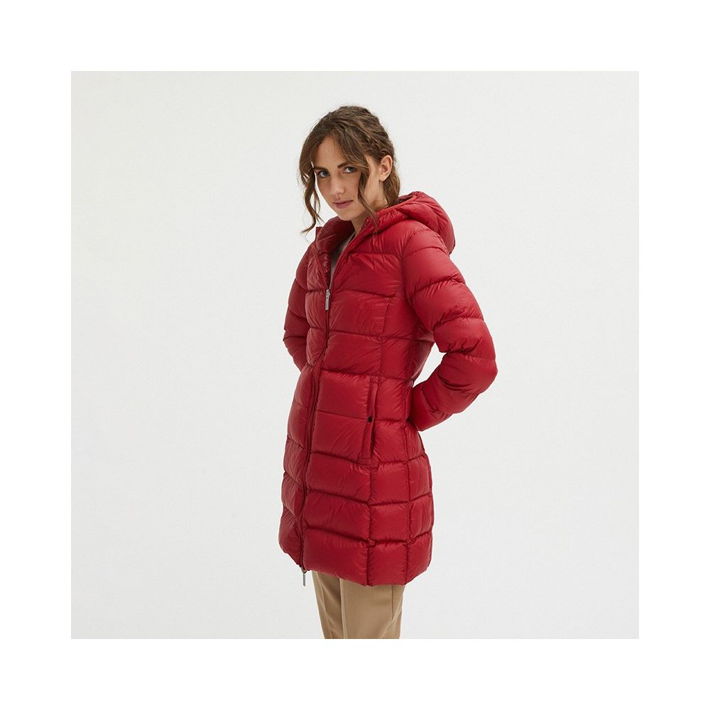 Centogrammi Red Nylon Jackets at Coat