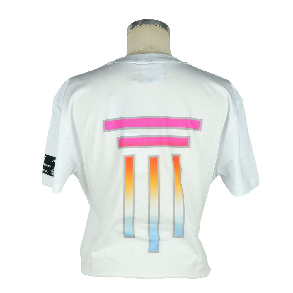 Diego Venturino White Cotton Tops at T-Shirt